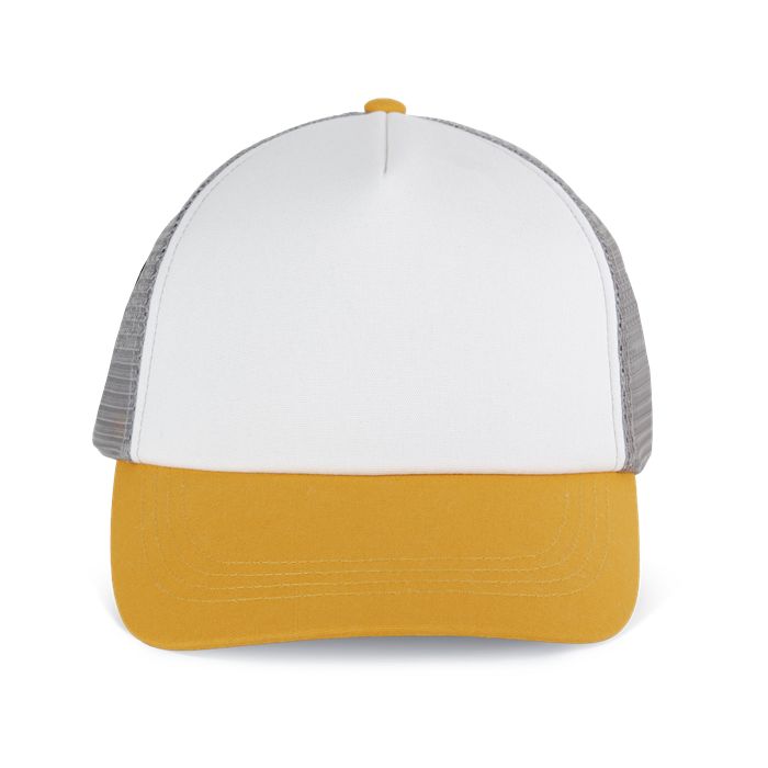  Casquette trucker 5 panneaux en coton canvas - K-up Gold Label