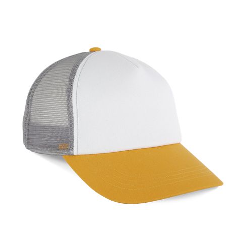  Casquette trucker 5 panneaux en coton canvas - K-up Gold Label