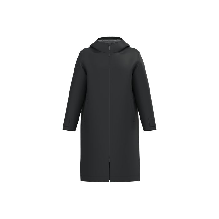  Parka longue doublée sherpa unisexe