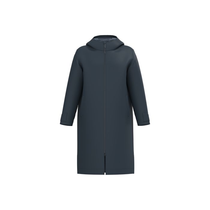  Parka longue doublée sherpa unisexe