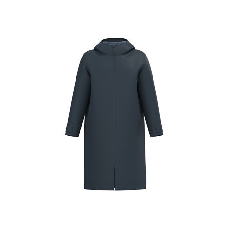 Parka longue doublée sherpa unisexe