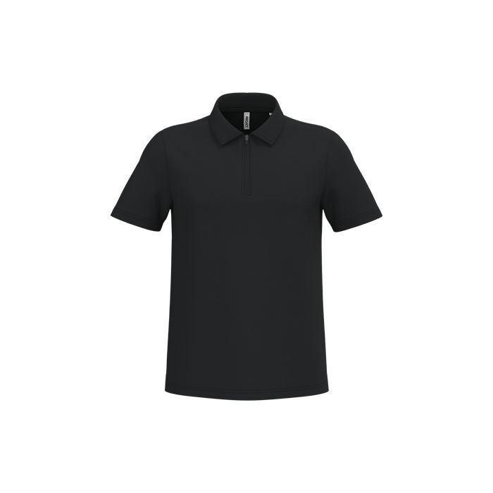  Polo de sport col 1/4 zip homme