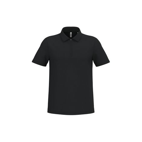  Polo de sport col 1/4 zip homme