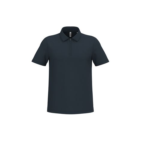  Polo de sport col 1/4 zip homme