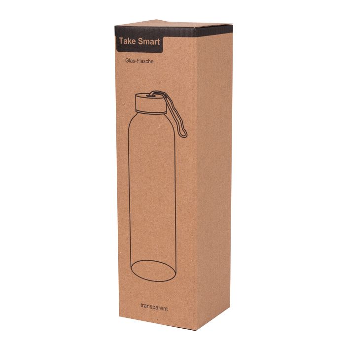  TAKE SMART - Gourde en verre