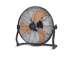 Brasseur d'air déco 40 cm - Noir