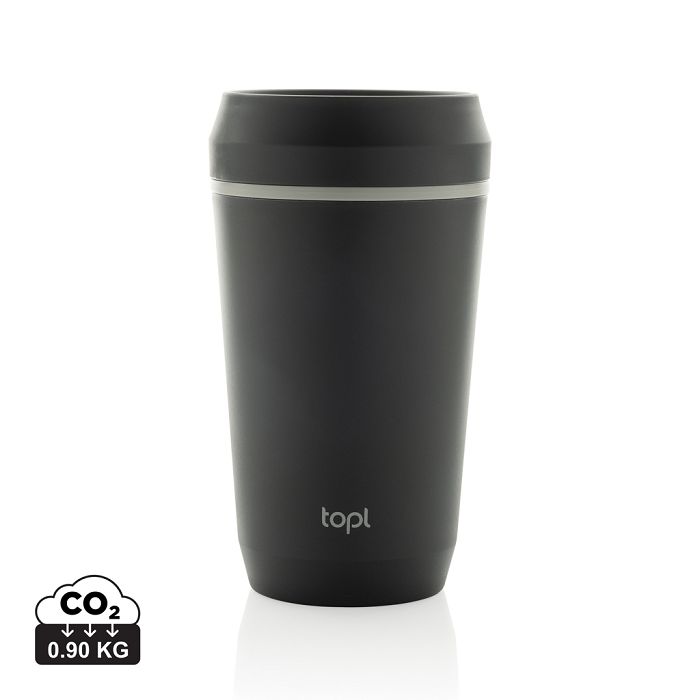  Mug 354 ml avec couvercle 360 en plastique recyclé Topl