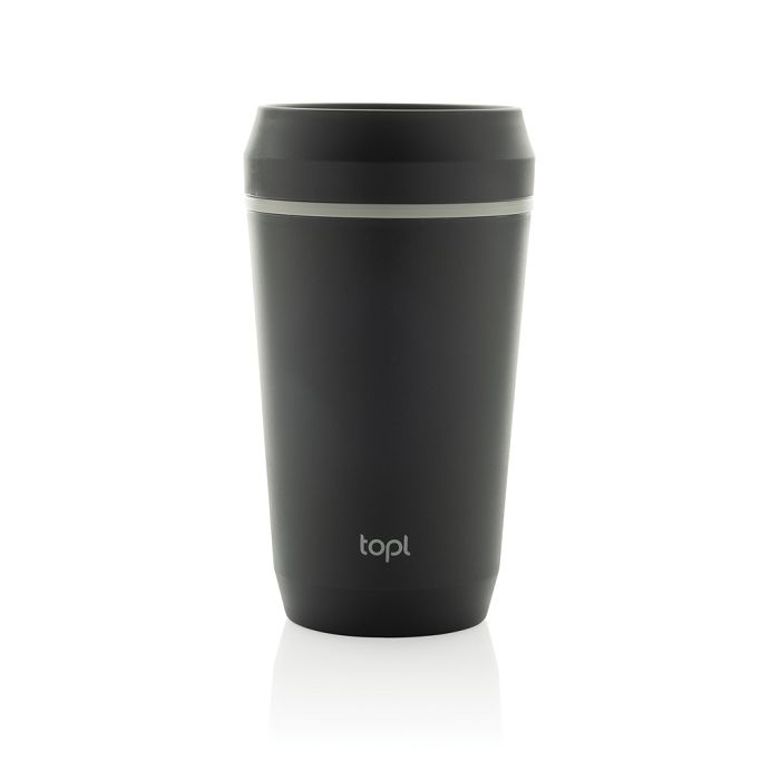  Mug 354 ml avec couvercle 360 en plastique recyclé Topl