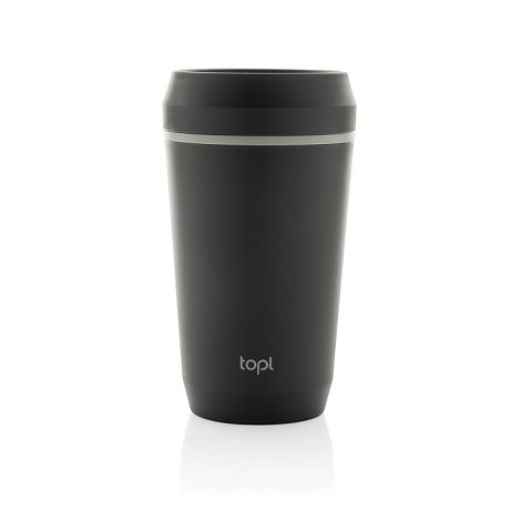  Mug 354 ml avec couvercle 360 en plastique recyclé Topl