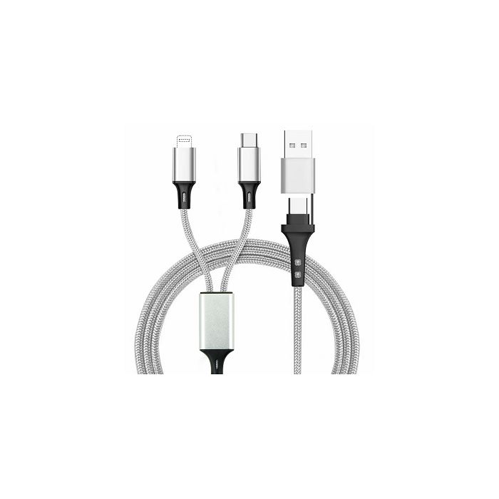  HAKO - KIT ESSENTIEL PRISE + CÂBLE BLANC