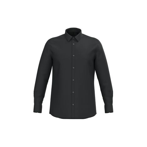  Chemise popeline polycoton sans poche entretien facile homme