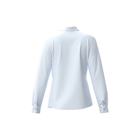  Chemise popeline polycoton sans poche entretien facile femme