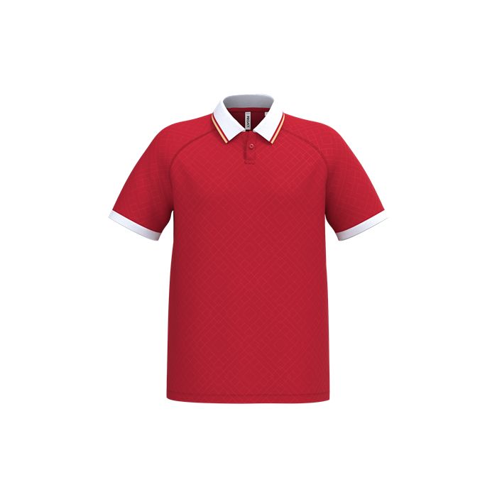  Maillot lifestyle à col polo unisexe