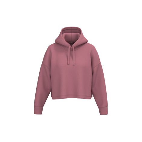  Sweat-shirt crop à capuche femme