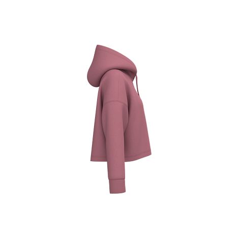  Sweat-shirt crop à capuche femme