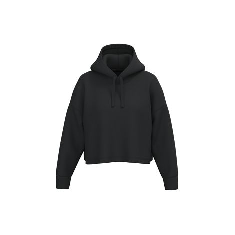  Sweat-shirt crop à capuche femme