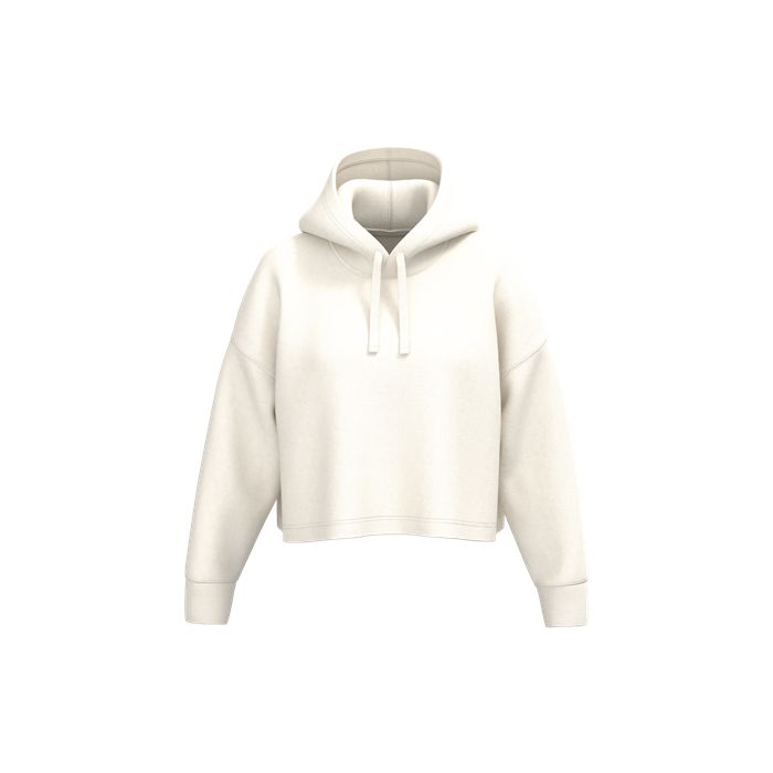  Sweat-shirt crop à capuche femme