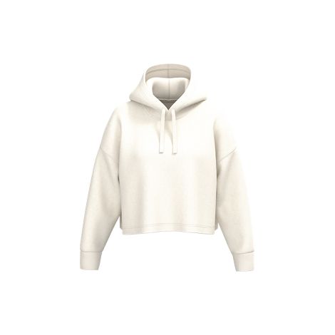  Sweat-shirt crop à capuche femme