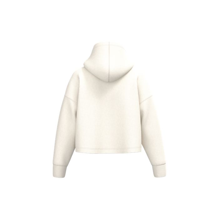  Sweat-shirt crop à capuche femme