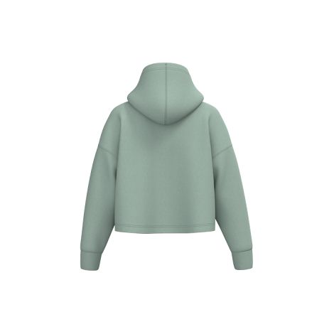  Sweat-shirt crop à capuche femme