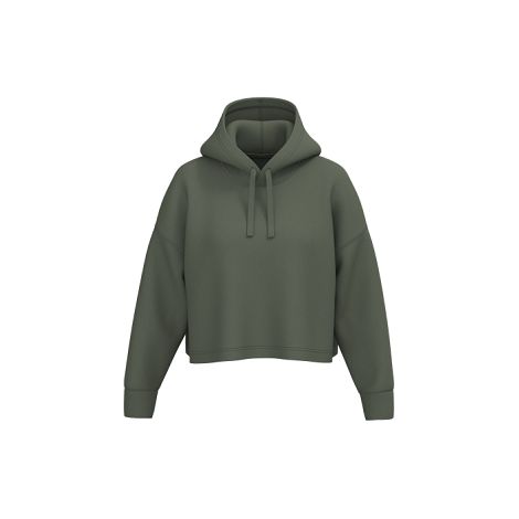  Sweat-shirt crop à capuche femme