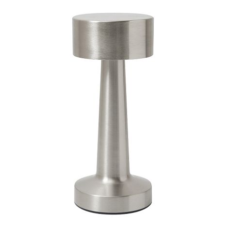  MUSHROOM - Lampe de table en acier inoxydable