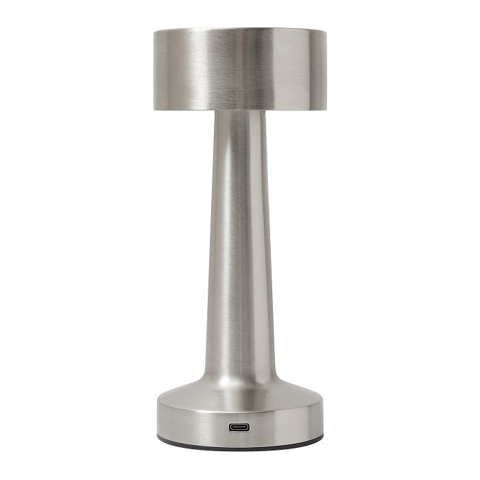  MUSHROOM - Lampe de table en acier inoxydable