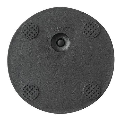  MUSHROOM - Lampe de table en acier inoxydable