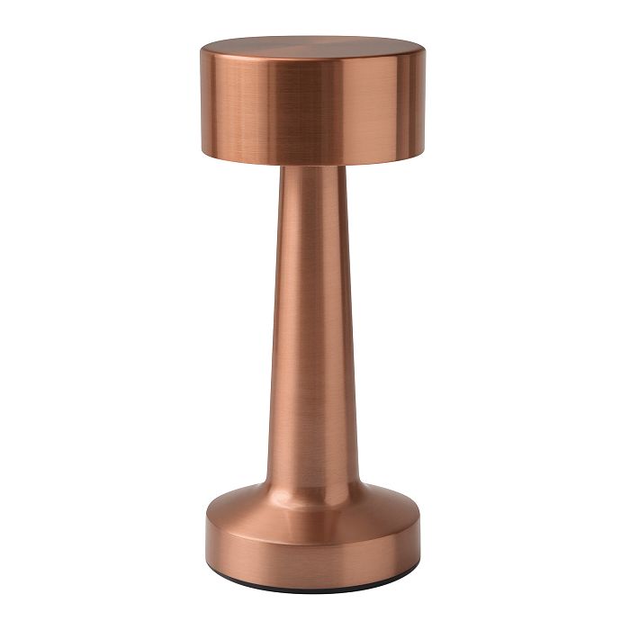  MUSHROOM - Lampe de table en acier inoxydable