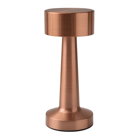  MUSHROOM - Lampe de table en acier inoxydable