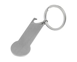 NO COIN - Porte clés décapsuleur jeton