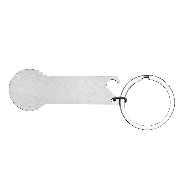  NO COIN - Porte clés décapsuleur jeton