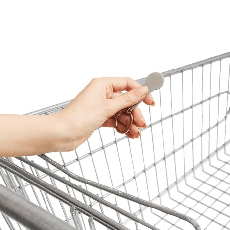  NO COIN - Porte clés décapsuleur jeton