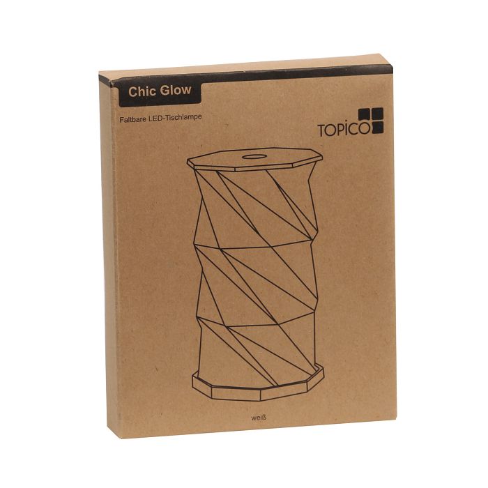  CHIC GLOW - Lampe de table LED pliable / extensible