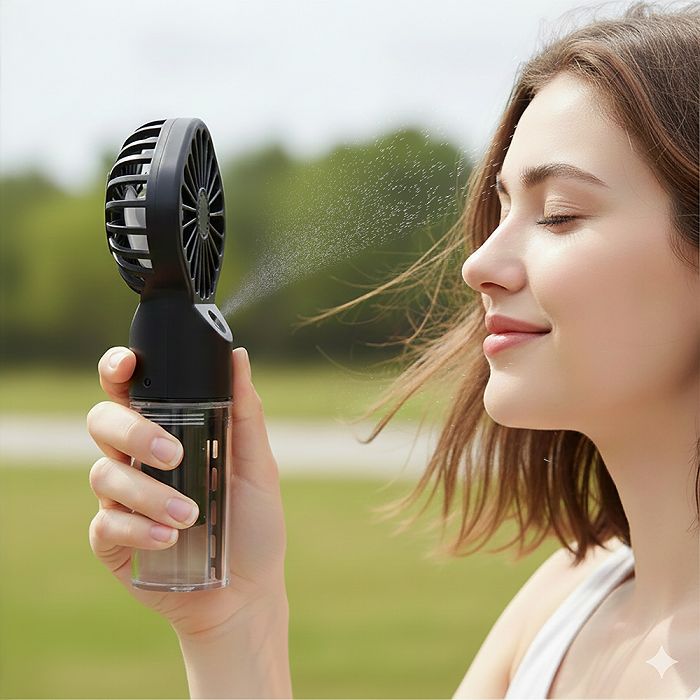  Ventilateur brumisateur - Noir