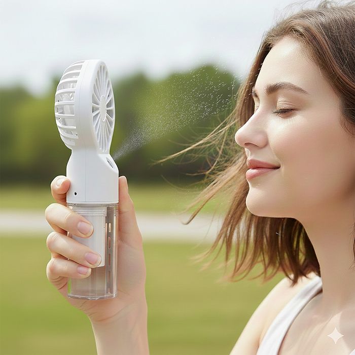  Ventilateur brumisateur - Blanc