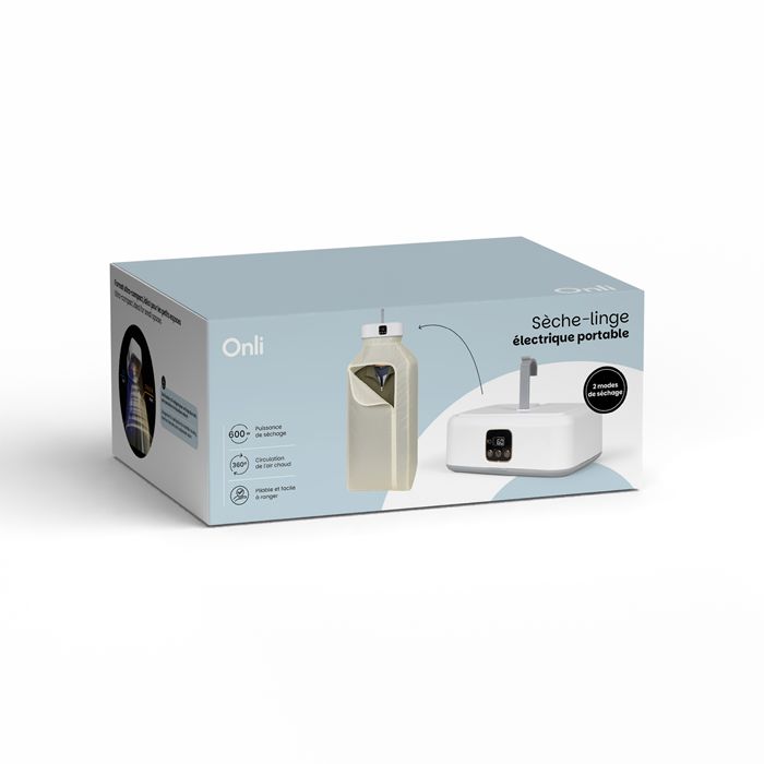  Sèche-linge électrique portable - Beige