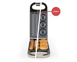 Appareil 2 en 1 churros et donuts - Beige