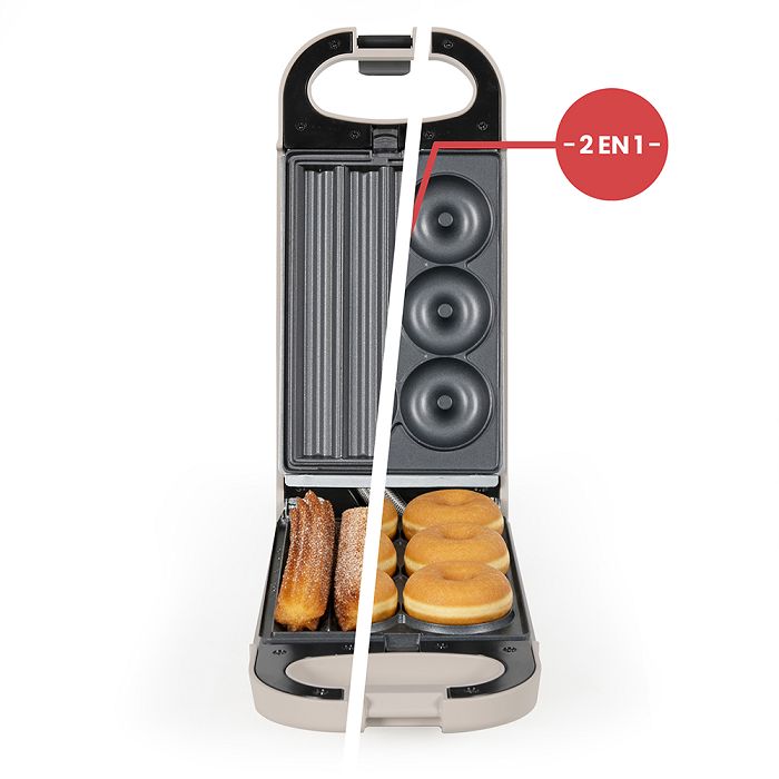  Appareil 2 en 1 churros et donuts - Beige