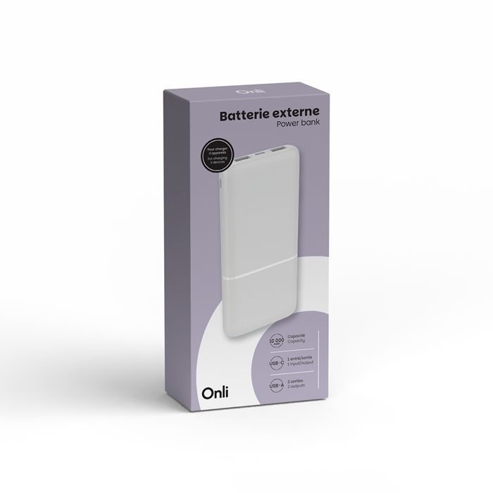  Batterie externe - Blanc