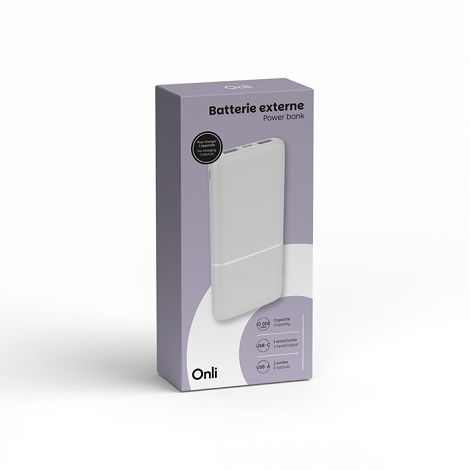  Batterie externe - Blanc