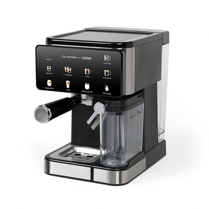  Machine à café expresso multifonction– Livoo x Marmiton - Noir