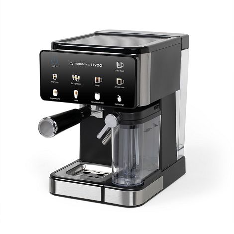  Machine à café expresso multifonction– Livoo x Marmiton - Noir