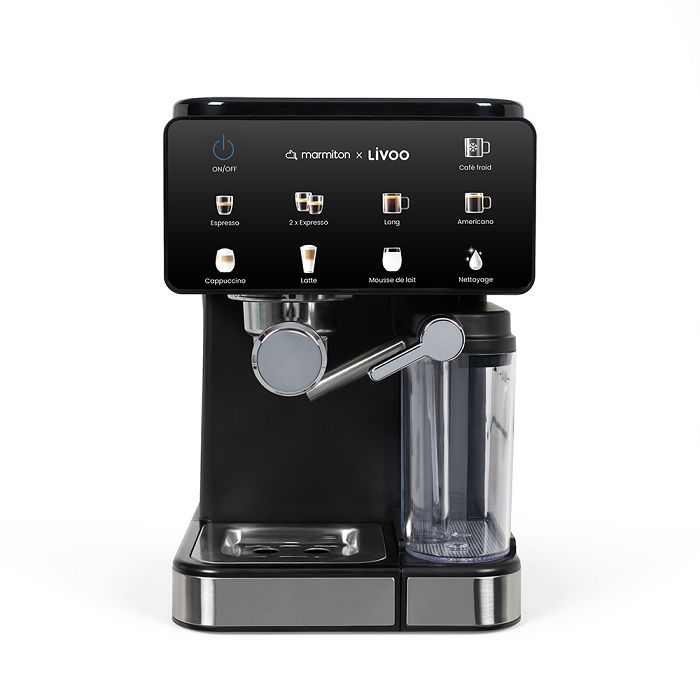  Machine à café expresso multifonction– Livoo x Marmiton - Noir