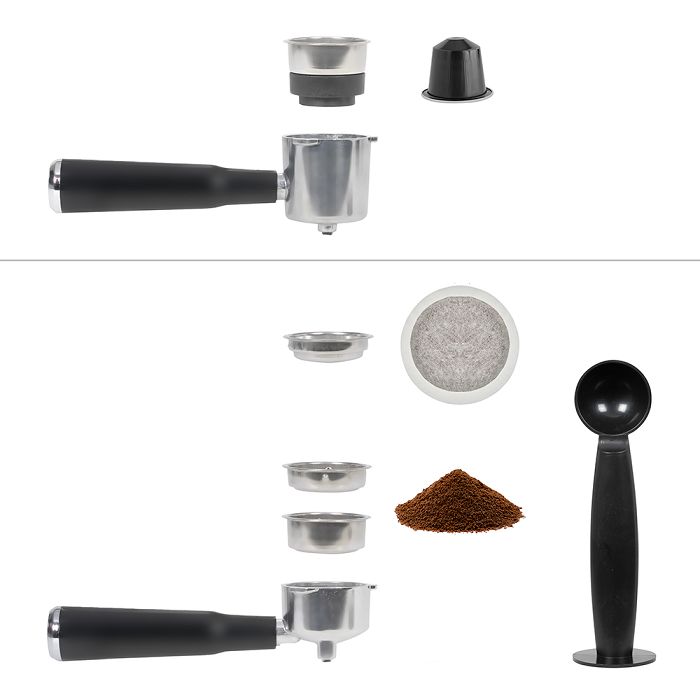  Machine à café expresso multifonction– Livoo x Marmiton - Noir