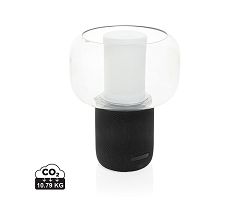 Lampe avec haut-parleur 10W en plastique recyclé RCS Lux