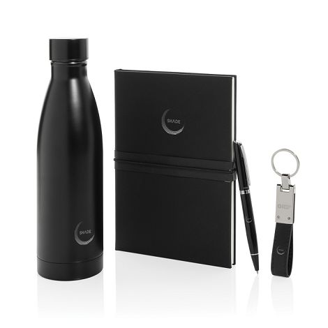  Set cadeau d'affaires luxe avec bouteille Swiss Peak