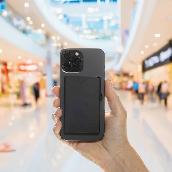  Porte-cartes magnétique pour téléphone en aluminium