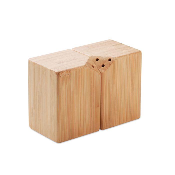  Set sel et poivre en bambou