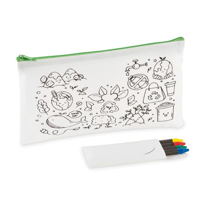  Trousse 4 crayons de couleur